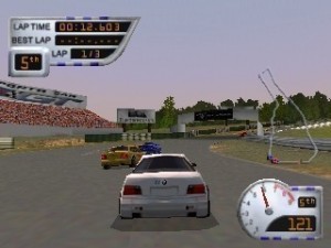 Playstation 1 - Sports Car GT (mit OVP) (gebraucht)