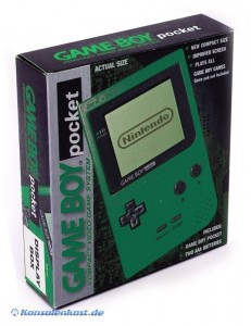 GameBoy Pocket - Konsole #Gr�n (mit OVP) (gebraucht) 