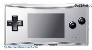 GameBoy Micro - Konsole #Silber (mit OVP) (gebraucht)