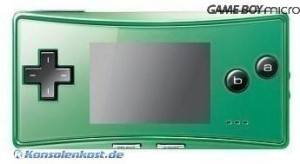 GameBoy Micro - Konsole #Gr�n (mit OVP) (gebraucht)