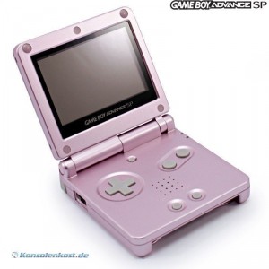 GBA/GameBoy Advance SP Konsole inkl. Netzteil #Pink (wie Neu) (gebraucht)
