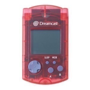 Dreamcast - Original VMU Memory Card #rot (gebraucht)