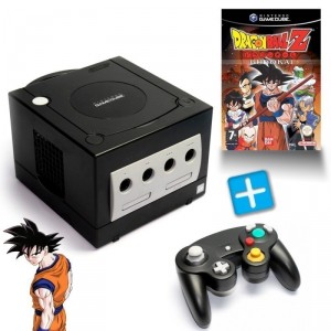GameCube - Konsole schwarz + Dragon Ball Z 1 + Controller (gebraucht)