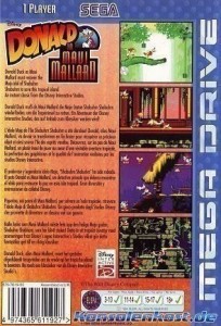 Mega Drive - Donald in Maui Mallard, Disney`s (mit OVP) (gebraucht)