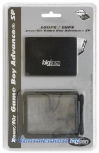 GameBoy Advance SP - Lupe #blau [Bigben] (NEU & OVP)#