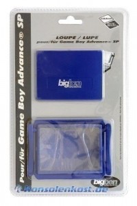 GameBoy Advance SP - Lupe #blau [Bigben] (NEU & OVP)#