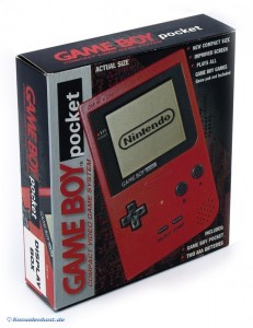 GameBoy Pocket - Konsole #Rot (mit OVP) (gebraucht)