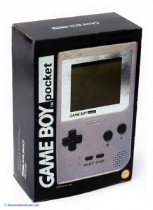 GameBoy Pocket - Konsole #Silber (mit kleiner OVP) (gebraucht)