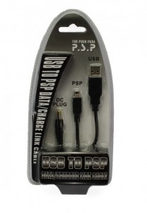 PSP - USB To PSP Data / Charger Link Cable (NEU & OVP) #