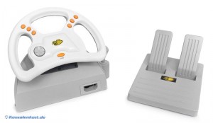 Dreamcast - Lenkrad + Pedale [MadCatz] (gebraucht)
