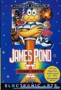 Mega Drive - James Pond 2 - RoboCod (mit OVP) (gebraucht)