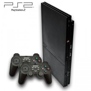Playstation 2 - Konsole Slim #schwarz (inkl. 2 Controller & Zubehör) (gebraucht) Playstation 2 - Konsole Slim #schwarz (inkl. 2 Controller & Zubehör) (gebraucht)