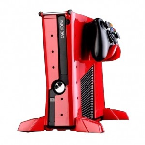 Xbox 360 - Vault rot (inkl. Body, Chassis, Cradle & Name Plate) (NEU & OVP)