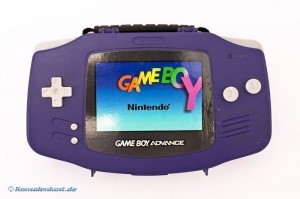 GameBoy Advance - Original Nintendo Aufbewahrungsbox f�r GBA #lila (gebraucht)