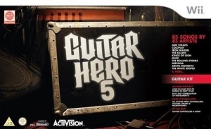 Wii - Guitar Hero 5 - Guitar Bundle (mit OVP) (gebraucht)