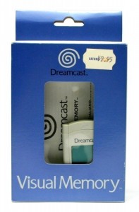 Dreamcast - Original Visual Memory Unit / Memory Card #wei� [Sega] (NEU & OVP)