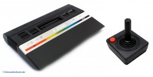 Atari 2600 - Konsole CX 2600 JR. (inkl. Controller & Zubehör) (gebraucht) 