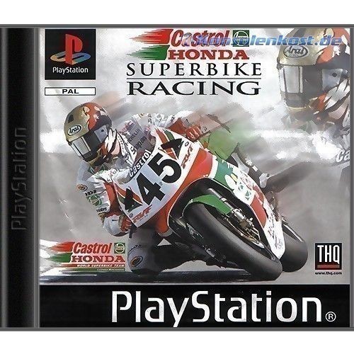 Castrol honda superbike racing portable