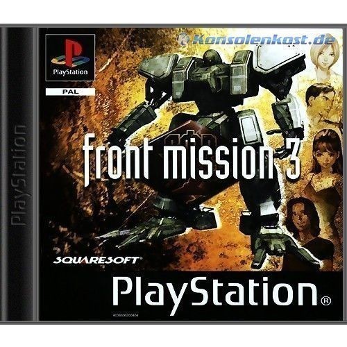 Playstation-1-Spiel-FRONT-MISSION-3-mit-OVP-fuer-Sony-PS1-PS2-PSX-PSOne