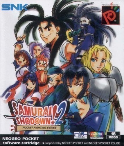 Neo-Geo-Pocket-Color-Samurai-Shodown-2-mit-OVP-gebraucht-JP-Import