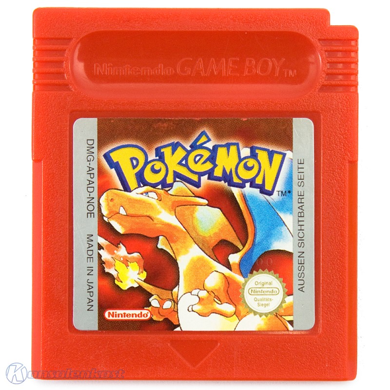 GameBoy Pokemon Rote Edition (DEUTSCH) (mit OVP) (gebraucht) GameBoy Classic Spiele