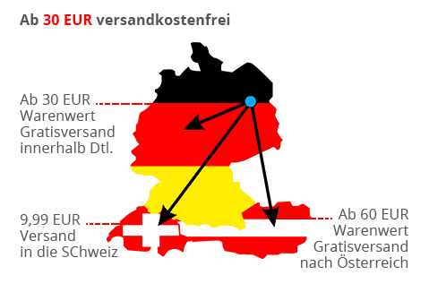 Versandkosten Deutschland - Östereich Versandkosten Deutschland - Östereich