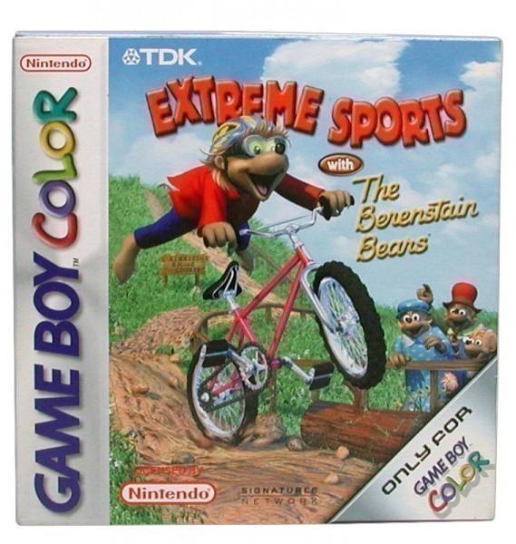 GameBoy Color Extreme Sports mit den Berenstain Bären (Modul
