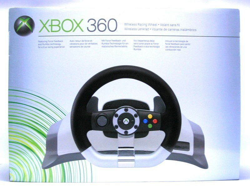 Xbox 360 Wireless Racing Wheel (mit OVP) (gebraucht) Xbox 360 Zubehör