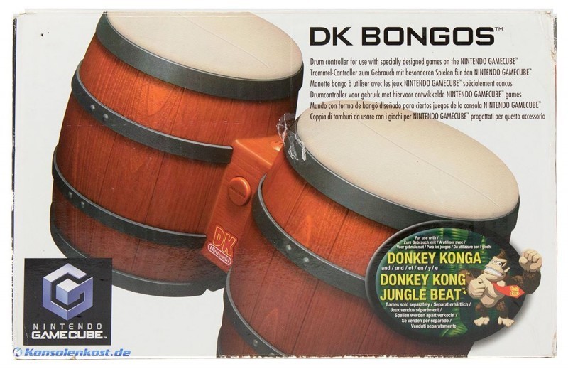 GameCube original Bongo Controller / Bongos Donkey Konga 1 Pak